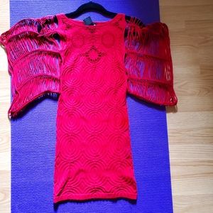 Very sexy and flattering red dress